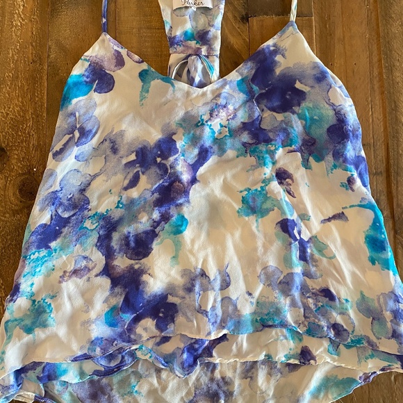 Parker Kingsbury Silk Top - Picture 3 of 4